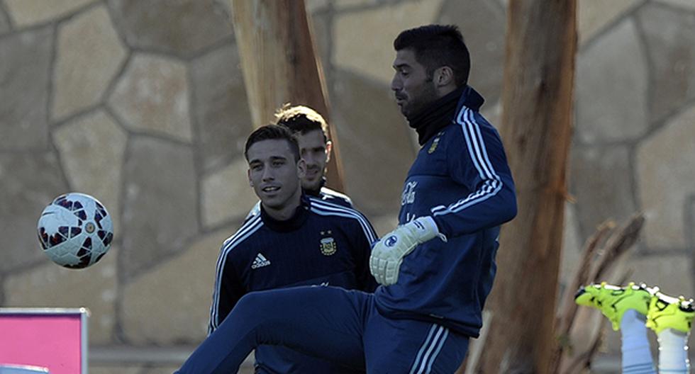 Mariano Andújar se lesionó durante las prácticas (Foto: AFP)