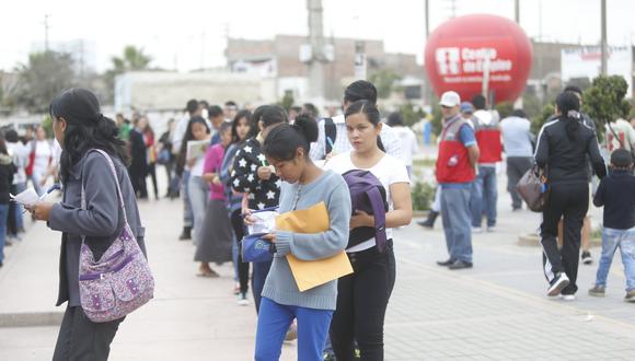 De un total estimado de 110 millones de jóvenes de 15 a 24 años, 56.3 millones no forman parte de la fuerza laboral, en su mayor parte porque estudian. (Foto: GEC)