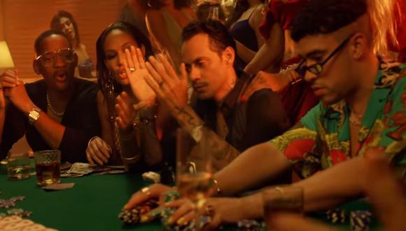 Marc Anthony, Will Smith y Bad Bunny acaban de lanzar el tema ‘Está rico’, que grabaron juntos. (Foto: Captura de video)