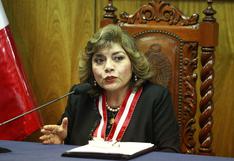 Zoraida Avalos: PJ evaluó apelación contra el archivo del proceso por incumplimiento de funciones