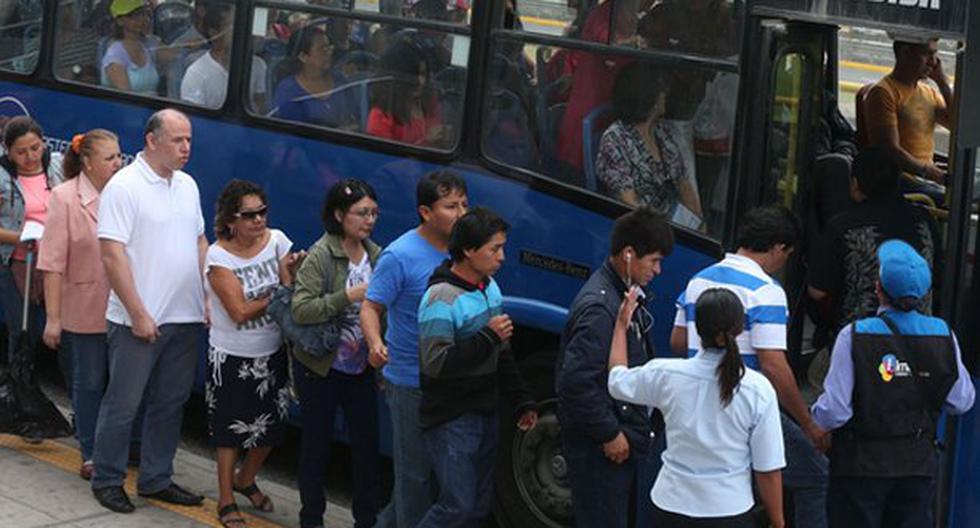 En abril deben entrar 120 nuevos buses al corredor Javier Prado. (Foto: Andina)