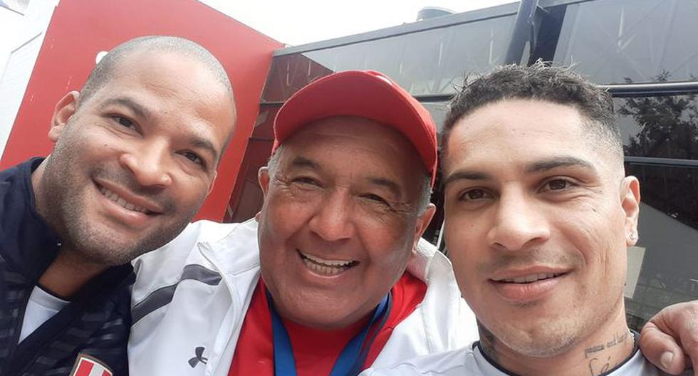 César 'Chalaca' Gonzales se encontró a inicios de mes con Alberto Rodríguez y Paolo Guerrero en Videna. (Foto: Facebook).