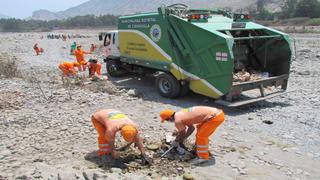 Realizaron campaña de limpieza del río Lurín