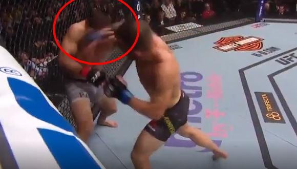 ¡Pura técnica! Volkanovski noqueó en el segundo asalto a Mendes con increíble combinación | VIDEO. (Foto: Captura de video)