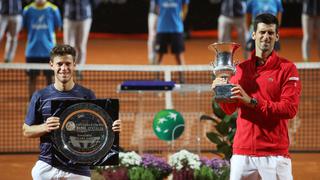 Djokovic sumó nuevo récord tras ganar el Masters 1000 de Roma ante Schwartzman