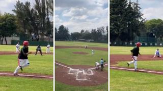 El presidente de México sufrió un “pequeño desgarre” cuando practicaba béisbol | VIDEO