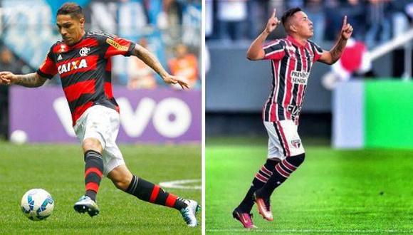 Flamengo empató 0-0 con Sao Paulo: Guerrero y Cueva jugaron
