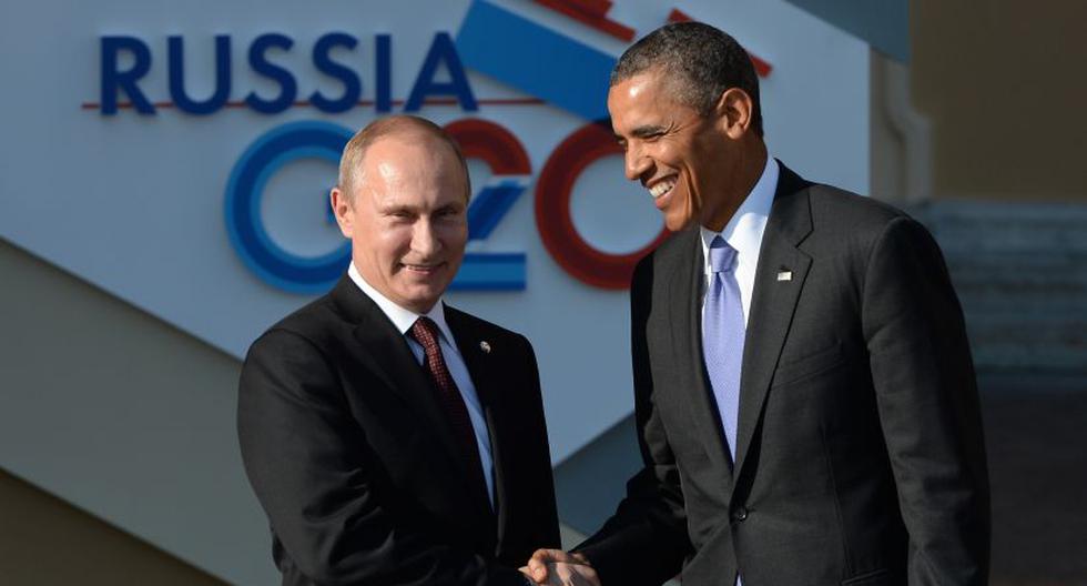 Vladimir Putin y Barack Obama. (Foto: Getty Images)