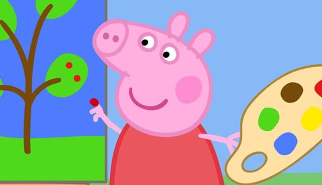 La estatura de Peppa Pig fue motivo de varias conversaciones en Facebook. (@OficialPeppaPigPeru)