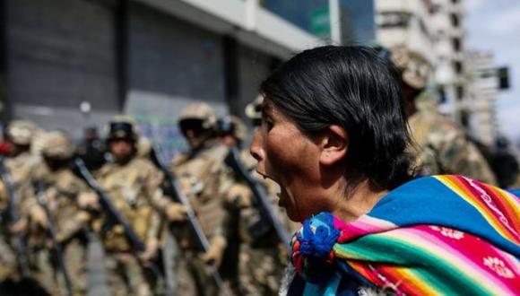 Las autoridades del gobierno de Morales denuncian una caza de brujas. Foto: Getty images, vía BBC Mundo