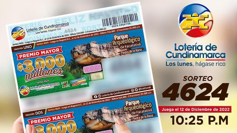 Lotería de Cundinamarca: vea los resultados y números del lunes 12 de diciembre