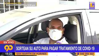 SMP: hombre sortea automóvil para pagar tratamiento de su suegro internado en UCI por COVID-19 [VIDEO]