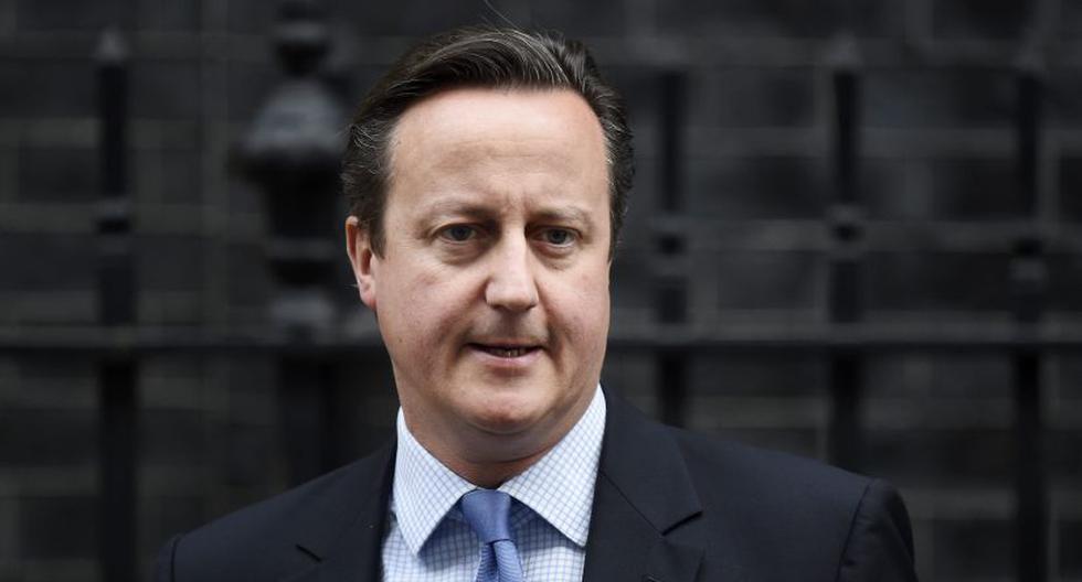 David Cameron, primer ministro del Reino Unido (Foto: EFE)