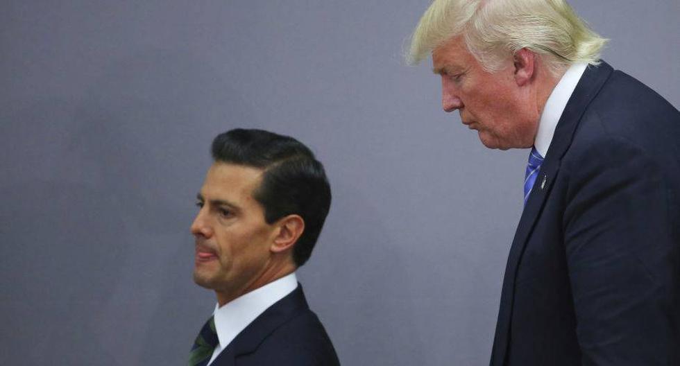 Donald Trump y Enrique Peña Nieto. (Foto: Getty Images)