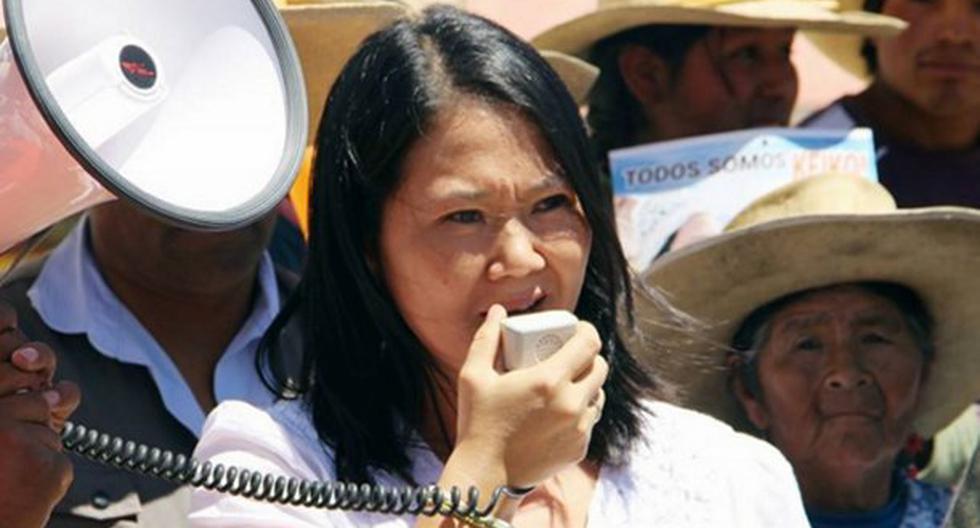 Keiko Fujimori: César Acuña debe aclarar sus denuncias de plagio. (Foto: Andina)