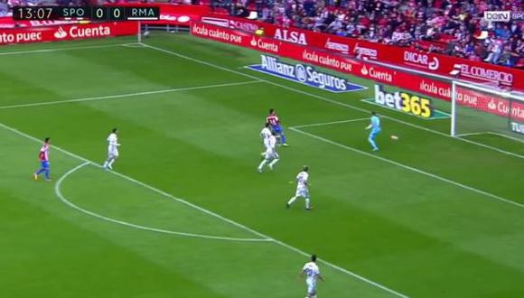 Real Madrid: desconcentración defensiva provocó gol de Gijón