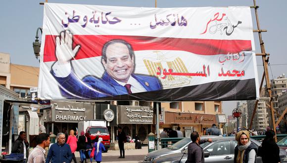 Egipto: Abdel Fattah Al Sisi es reelegido con más del 92% de votos. (Reuters).
