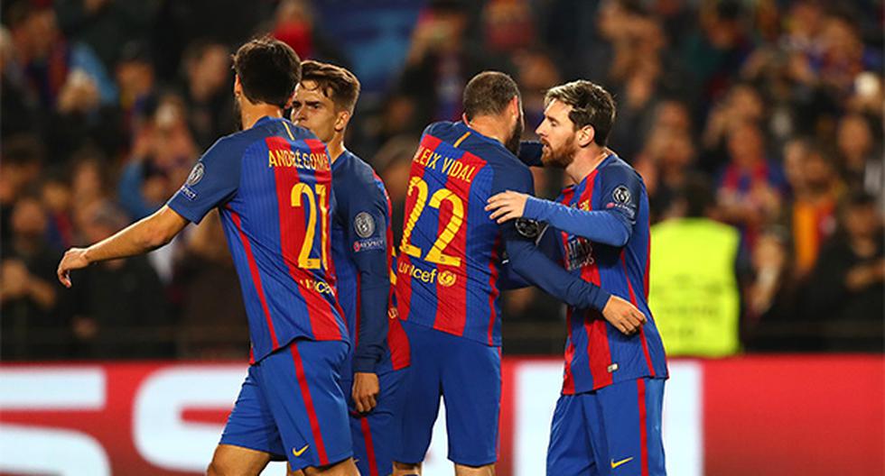 De la mano de Lionel Messi y Arda Turan, Barcelona aplastó al Borussia Monchengladbach. (Foto: Getty Images)