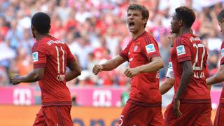 Bayern Múnich remontó 2-1 al Augsburgo por la Bundesliga