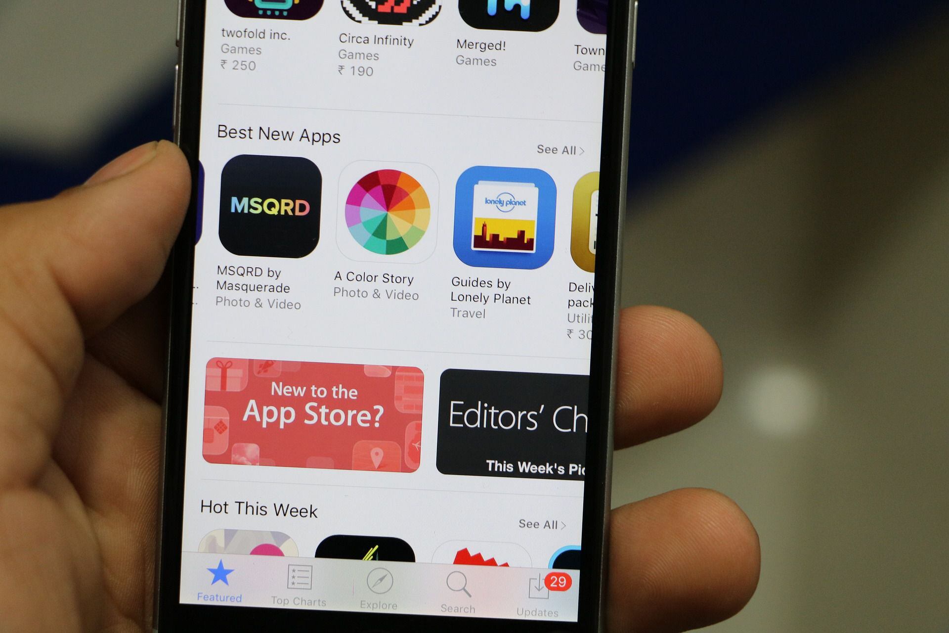 App stores, such as the App Store or Play Store, can't always keep up with monitoring updates.