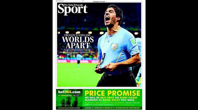 Luis Suárez: prensa mundial se rinde ante su gran actuación - 1