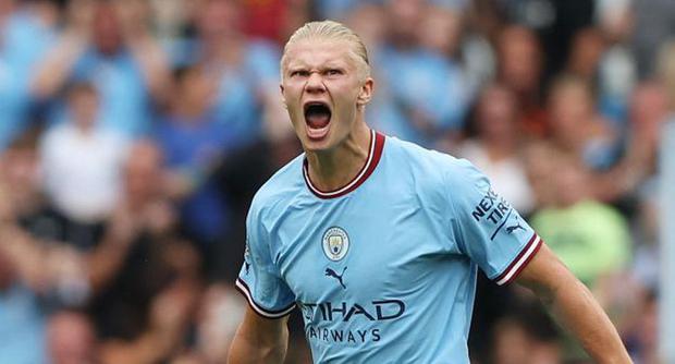 Erling Haaland llegó esta temporada a Manchester City. (Foto: AFP / NIGEL RODDIS)