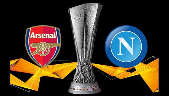 Arsenal y Napoli buscarán un lugar en semifinales de la Europa League. (Foto: Arsenal)