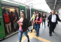 Metro de Lima: Línea 1 establece frecuencia de circulación de trenes por feriado largo