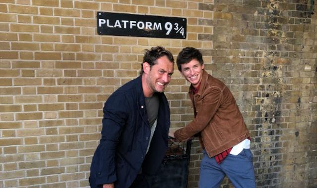 Eddie Redmayne y Jude Law sorprendieron a fanáticos de "Harry Potter" (Foto: Pottermore)