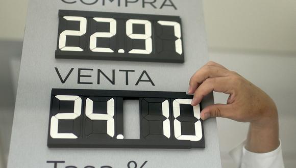 El dólar se cotizaba en 21,3050 pesos en México durante la jornada del martes. (Foto: AFP)