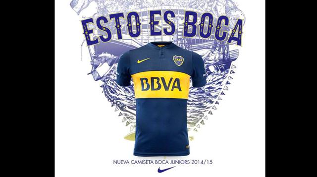 Boca Juniors presentó su nueva camiseta oficial 2014-2015 - 2