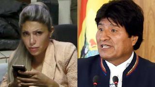 Ex pareja de Evo Morales ahora se niega a hablar de sus hijos