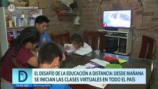 Ministerio de Educación brindará educación a distancia vía TV Perú, web y radios
