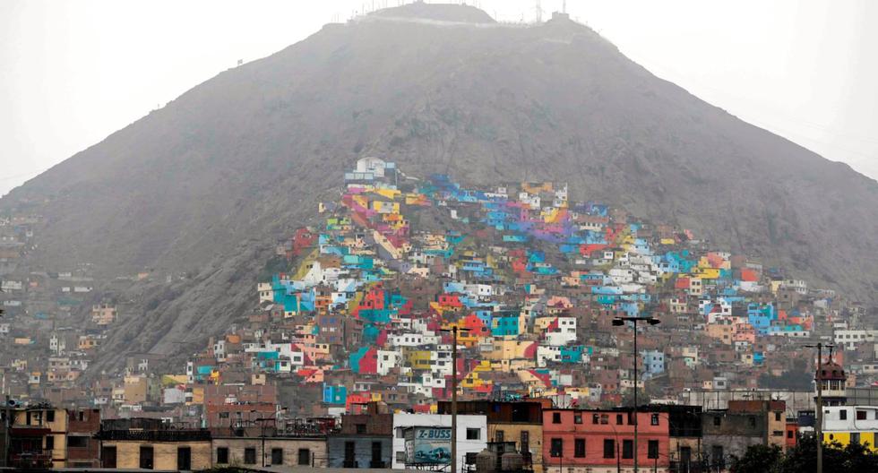 Cerro San Cristóbal: ¿Cómo se hizo el mural más grande del Perú para  convertir al apu de Lima en un gran atractivo turístico? | Rímac | LIMA |  EL COMERCIO PERÚ