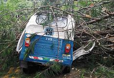 Pasco: Mototaxista muere aplastado al caer un árbol sobre su vehículo