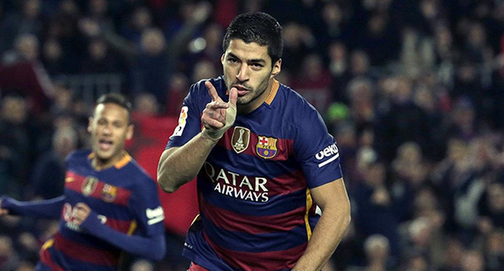 Luis Suárez hizo dos asistencia y ahora un gol en el Barcelona vs Athletic Bilbao. Neymar le devolvió la que le hizo (Foto: EFE)