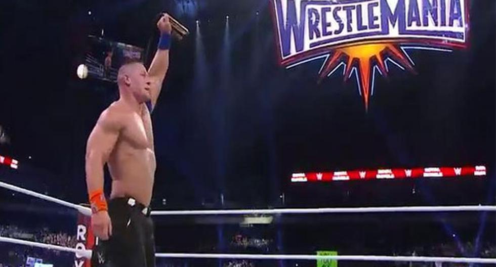 John Cena se convierte en 16 veces campeón mundial de WWE | Foto: Captura