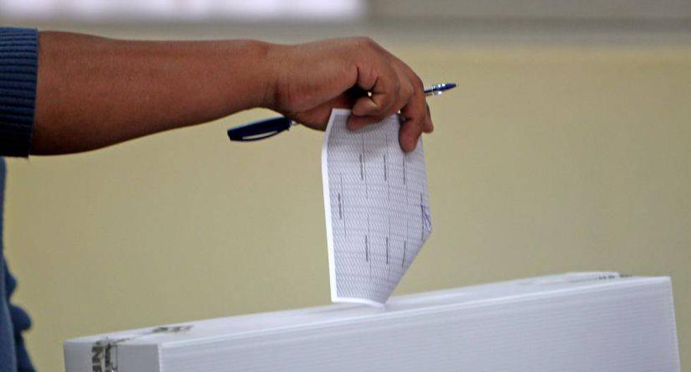 Las mesas de votación cierran a las 4 pm. (Foto: Andina)