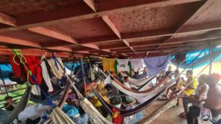Loreto: reportan que nueva embarcación con más de 70 pasajeros está retenida por comuneros de Cuninico