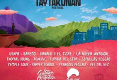 Cultura Profética, Apache, Bareto y más se juntan para el Taytakunan Festival