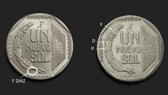 La moneda de un nuevo sol de 1991 es una de las más cotizadas. (Imagen: Sociedad Numismática del Perú)