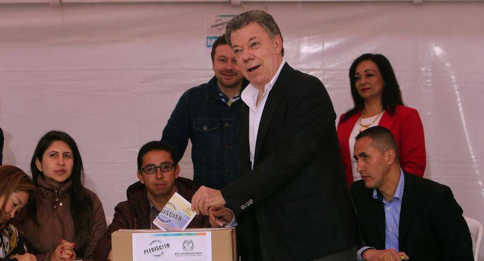 El presidente colombiano calific&oacute; a este d&iacute;a como &quot;hist&oacute;rico&quot; e invit&oacute; a sus compatriotas a acudir a las urnas. (Foto: EFE)