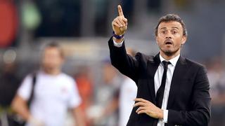 Luis Enrique justificó el empate del Barcelona ante la Roma