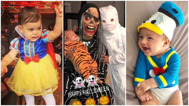 Halloween: los disfraces más creativos de los hijos de los famosos |FOTOS