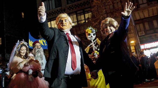Clinton y Trump: Los disfraces preferidos en este Halloween - 1