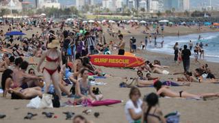 Coronavirus: Barcelona cierra acceso a playas por exceso de bañistas