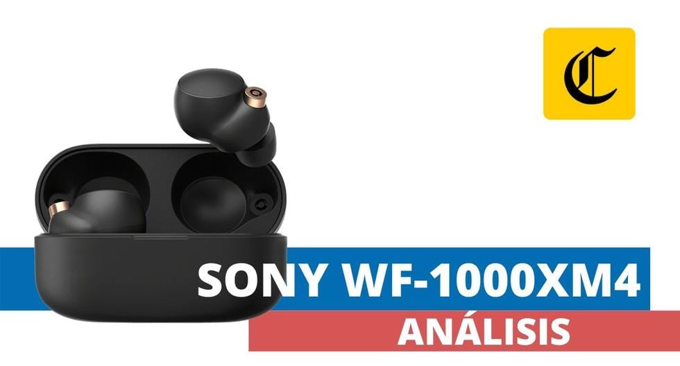Los audífonos WF-1000XM4 de Sony ofrecen un gran desempeño en cancelación de ruidos y una autonomía envidiable. (El Comercio)