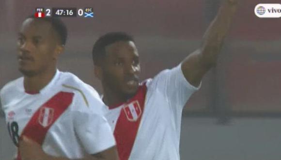 Perú vs. Escocia: el gol de Jefferson Farfán para el 2-0 en el Estadio Nacional | VIDEO