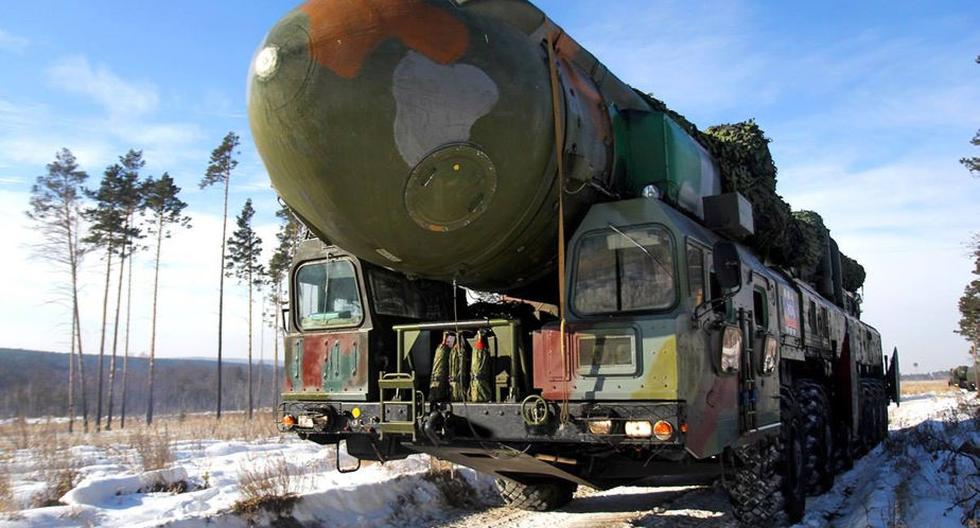Sistema móviles de misiles terrestres de Rusia. (Foto: Ministerio de Defensa de Rusia)