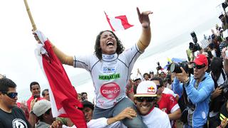 Analí Gómez se coronó campeona mundial de surf en Punta Rocas